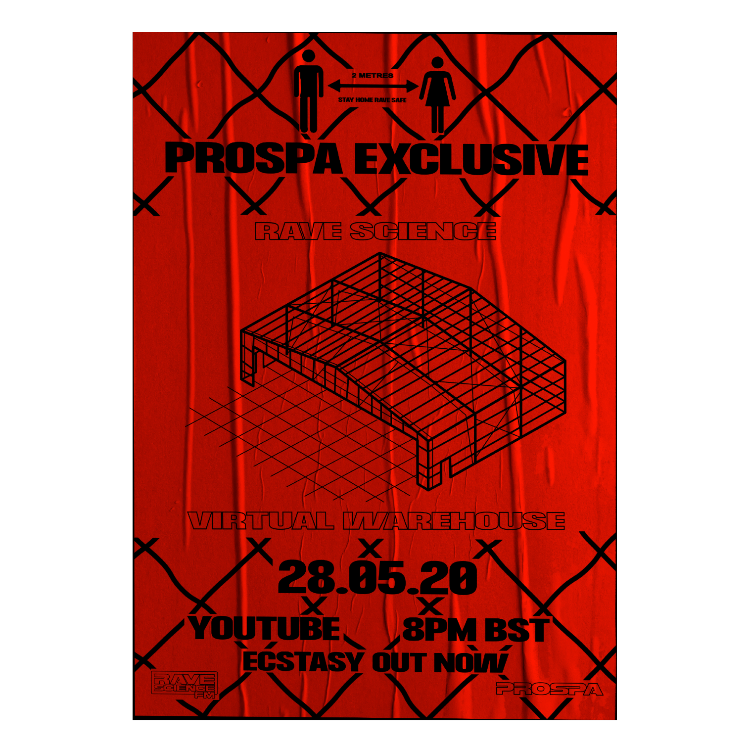 Prospa - Virtual Warehouse Poster - Red